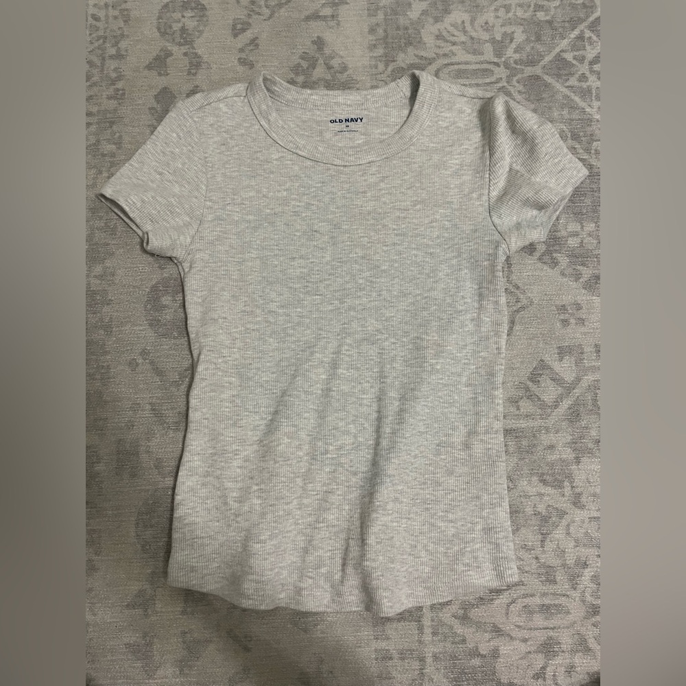 Old Navy Light Gray Tee